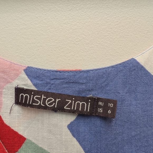 Charlize Dress Colorful Floral Midi Dress - Picture 4 of 5